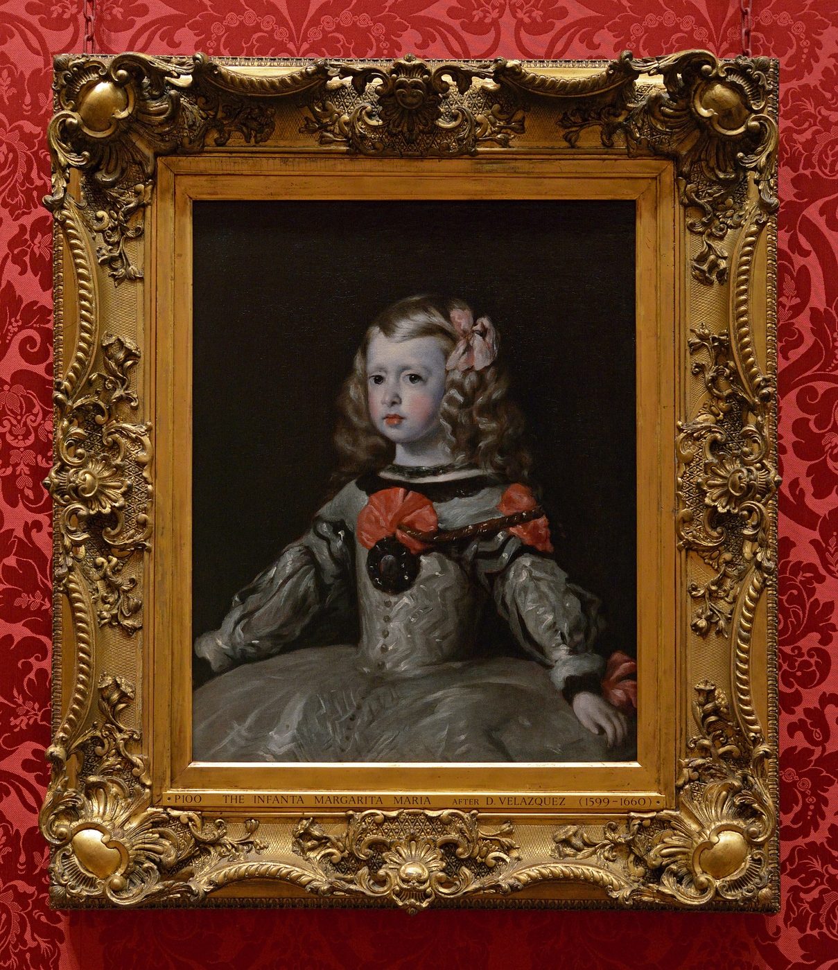 Portrait of Infanta Margarita Teresa, Diego Velázquez, 17th century